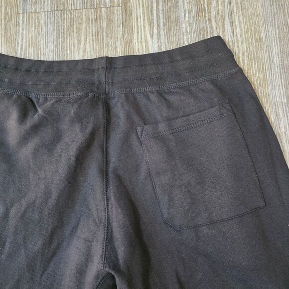 Honda Fleece Shorts Racing Motorcycle JT Team Black Red Wing Logos Men's Large L - Picture 7 of 8